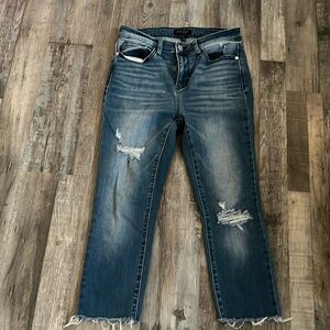 Judy Blue cropped mid rise